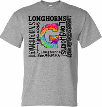 Load image into Gallery viewer, Tye Dye G Longhorns